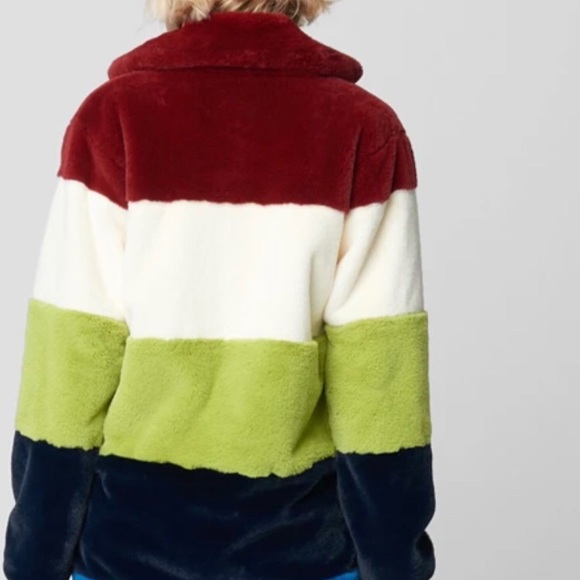 Blank NYC Super Nova Color Block Faux Fur … - Picture 5 of 15